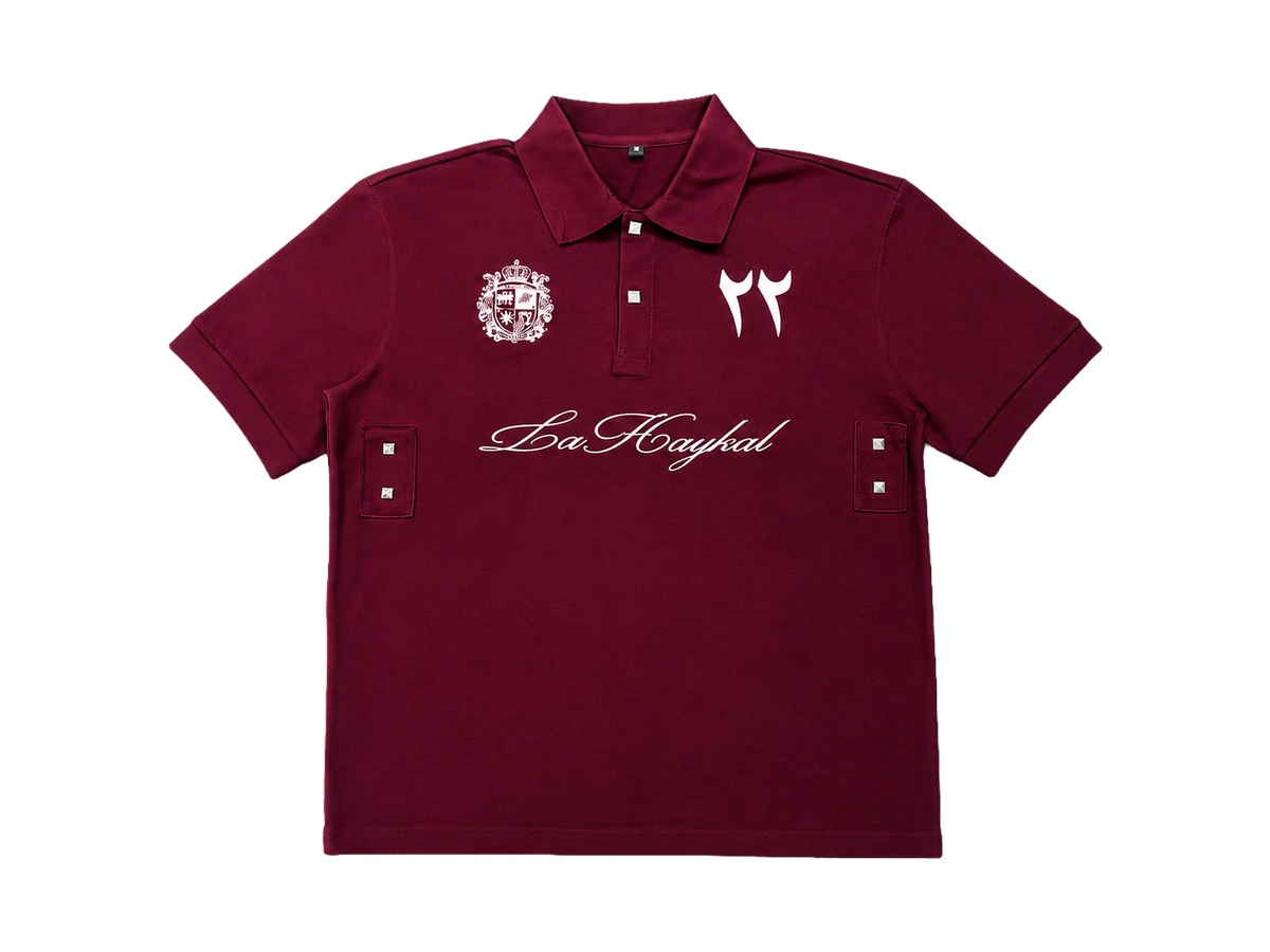 CREST Polo | Maroon