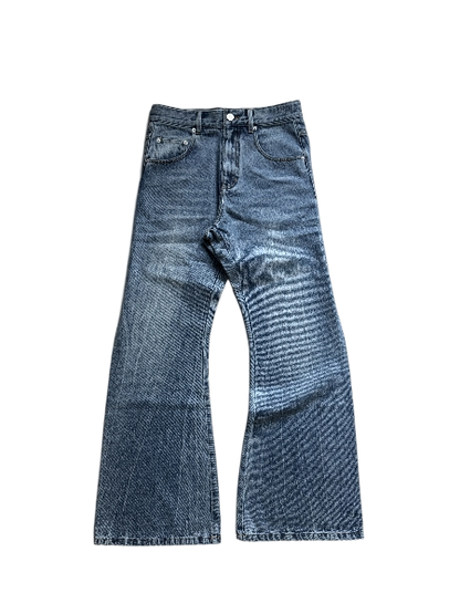 "STATIC" Flared Denim