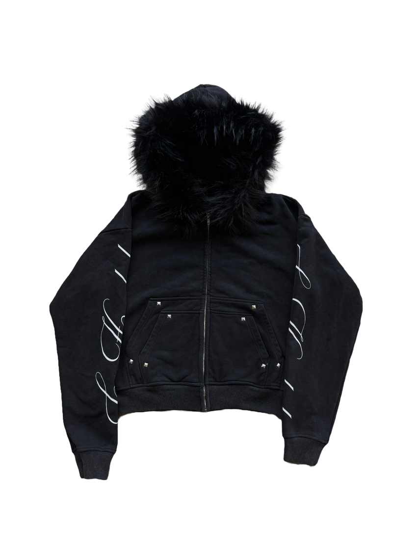 SHADOW Fur Zip Up