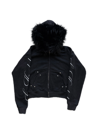 SHADOW Fur Zip Up