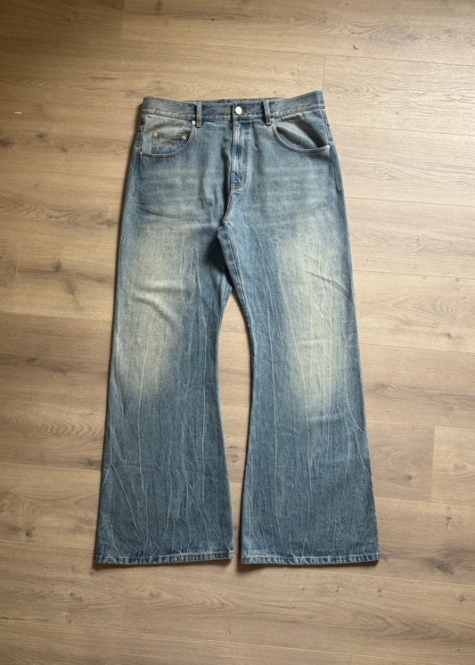 "STATIC" Flared Denim