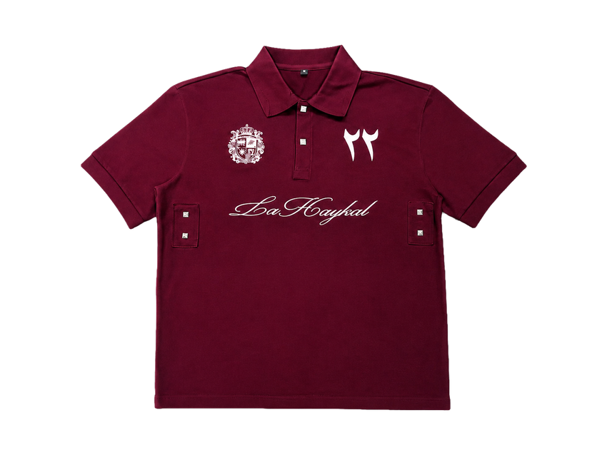 CREST Polo | Maroon